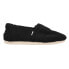 Фото #1 товара TOMS Alpargata Slip On Mens Black Casual Shoes 10018744T