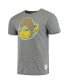Фото #2 товара Men's Heathered Gray UCLA Bruins Vintage-Inspired Logo Tri-Blend T-shirt