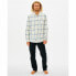Фото #4 товара Рубашка с длинным рукавом мужская Rip Curl Checked in Flannel Franela Белый