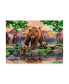 Фото #1 товара Howard Robinson 'Bear Family' Canvas Art - 24" x 18" x 2"