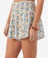 Фото #4 товара Juniors' Cove Cabo Printed Shorts