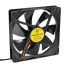 SilentiumPC Mistral 140 - Fan - 14 cm - 1000 RPM - 18.7 dB - 60.67 cfm - Black