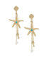 Starfish Seeker Drop Earrings