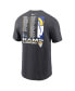 Фото #4 товара Men's Anthracite Los Angeles Rams Super Bowl LVI Champions Roster T-shirt
