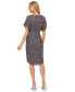 ფოტო #2 პროდუქტის Women's Beaded Sheath Dress