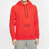 Фото #3 товара Толстовка Nike LeBron с ￼мягким флисом для мужчин, оранжевая, модель AT3916-891