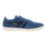 Фото #2 товара Gola Inca Suede CMA687 Mens Blue Suede Lace Up Lifestyle Sneakers Shoes 13