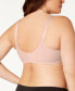 Double Support Cotton Wireless Bra with Cool Comfort 3036