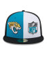 Фото #3 товара Men's Teal, Black Jacksonville Jaguars 2023 Sideline 59FIFTY Fitted Hat