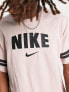 Nike Retro t-shirt in pink oxford