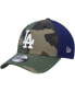 Фото #1 товара Men's Camo Los Angeles Dodgers Team Neo 39THIRTY Flex Hat