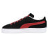 Фото #3 товара Puma Harley Quinn X Suede Classic Lace Up Womens Black Sneakers Casual Shoes 38