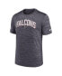 Фото #3 товара Men's Black Atlanta Falcons Sideline Velocity Athletic Stack Performance T-shirt