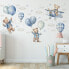 Фото #4 товара Wandsticker Teddybären Ballons Wolken