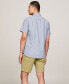 ფოტო #2 პროდუქტის Men's Regular-Fit Candy Stripe Linen Shirt