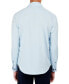 Фото #2 товара Men's Slim-Fit Blue Shirt