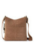 ფოტო #5 პროდუქტის Women's Lucia Leather Crossbody Bag