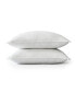 Фото #1 товара Plush Down Alternative Cooling Gel-Infused Fibers 2 Pack Pillows, Standard