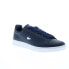 Фото #3 товара Lacoste Carnaby Pro 124 2 SMA Mens Blue Leather Lifestyle Sneakers Shoes