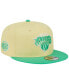 ფოტო #2 პროდუქტის Men's Yellow, Green New York Knicks 9FIFTY Hat