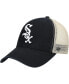 Фото #1 товара Men's '47 Black, Natural Chicago White Sox Flagship Washed Mvp Trucker Snapback Hat