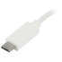 Фото #3 товара StarTech.com 4-Port USB-C Hub - USB-C to 1x USB-C and 3x USB-A - USB 3.0 Hub - White - USB 3.2 Gen 1 (3.1 Gen 1) Type-C - USB 3.2 Gen 1 (3.1 Gen 1) Type-A - USB 3.2 Gen 1 (3.1 Gen 1) Type-C - 5000 Mbit/s - White - Plastic - Power