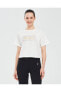 Фото #4 товара W Graphic Tee Shiny Logo T-shirt Kadın Beyaz Tshirt S221460-102