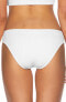 Isabella Rose Women's 239947 Pucker Up Seersucker Bikini Bottom Swimwear Size S