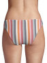 Peony 261735 Women's Staple Multi Striped Bikini Bottom Swimwear Size 2