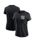 ფოტო #1 პროდუქტის Women's Black Las Vegas Raiders 2023 NFL Crucial Catch Sideline Tri-Blend T-shirt