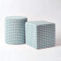 Фото #5 товара Designer Hocker Ottoman rund Gingham