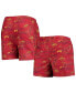 Фото #2 товара Men's Cardinal Iowa State Cyclones Island Palm Swim Trunks