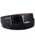 ფოტო #1 პროდუქტის Men's Reversible Textured Dress Belt, Created for Macy's