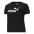 Puma Essentials Logo Floral Crew Neck Short Sleeve T-Shirt Plus Womens Size 3X