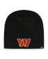 Men's Black Washington Commanders Secondary Beanie