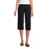 ფოტო #3 პროდუქტის Plus Size Sport Knit High Rise Elastic Waist Pull On Capri Pants