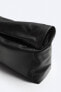 Xxl leather clutch - limited edition