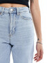 Фото #5 товара Vero Moda Tessa high rise mom jeans in light blue denim