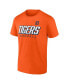 ფოტო #3 პროდუქტის Men's Orange, Navy Detroit Tigers Player Pack T-shirt Combo Set