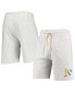 Фото #1 товара Men's Oatmeal Oakland Athletics Mainstream Logo Terry Tri-Blend Shorts