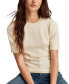 ფოტო #5 პროდუქტის Women's Crewneck Short-Sleeve T-Shirt Sweater