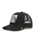 Фото #1 товара Men's Black White Tiger Trucker Adjustable Hat