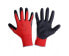 Фото #1 товара Защитные перчатки с покрытием латексом Lahti Pro 12 пар XL красно-черные (L211210W)