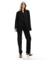 Фото #8 товара ASOS DESIGN tulip hem suit blazer in pinstripe