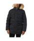 ფოტო #1 პროდუქტის Men's Hamilton Channel Quilted Fixed Hood Parka