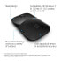 Фото #12 товара HP Z3700 Black Wireless Mouse - Ambidextrous - Optical - RF Wireless - 1200 DPI - Black