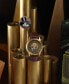 ფოტო #8 პროდუქტის Eco-Drive Men's Mickey Mouse Fanfare Brown Leather Strap Watch 40mm Gift Set