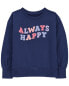 Kid Always Happy Crew Neck Pullover 8