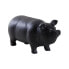 Фото #1 товара Schweinförmige Dekoration aus schwarzem