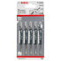 BOSCH PROFESSIONAL 5 Jigsaw Blades T 144 D